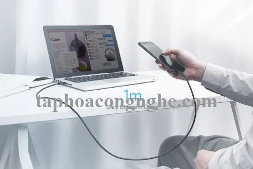 Ugreen 30162 3M màu đen Dây USB 2.0 sang Type-C truyền dữ liệu và sạc US141 30030162